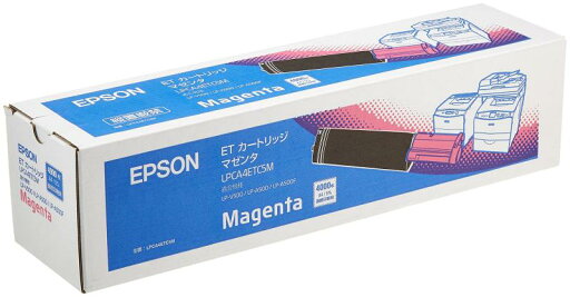 EPSON ETカートリッジ LPCA4ETC5M マゼンタ 4,000ページ LP-A500/A500F/V500用 EPSON ETカートリッジ LPCA4ETC5M マゼンタ 4,000ページ LP-A500/A500F/V500用