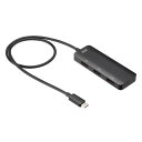 サンワサプライ USB Type C-HDMI変換アダプタ(3ポート/4K対応) AD-ALCMST3HD2(2)