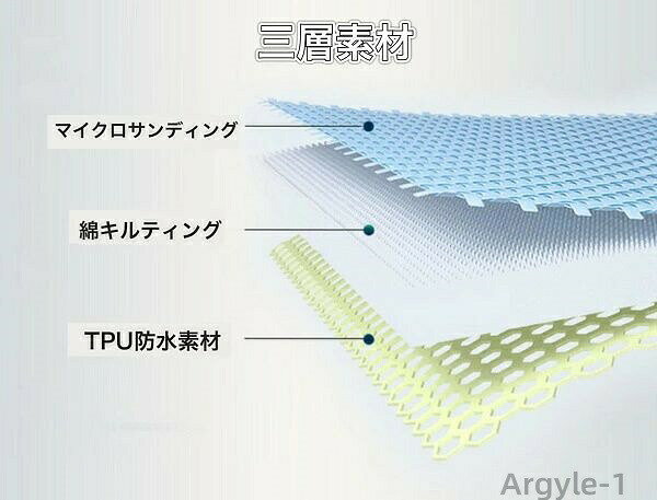【送料無料】防水 マットレスカバー ベッドシーツ ボックスシーツ キルティング デ...