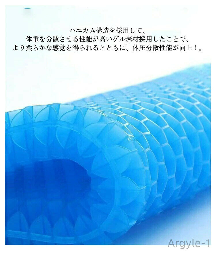 【送料無料】原付きバイク スクーター シートクッション ゲルクッション シートカ...