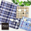 2冠獲得 楽天1位 ギフト対応 【抗菌防臭】POLO BCS 紳士 先染めハンカチ チェック柄 メンズ 紳士 ギフトラッピング 贈り物 プレゼント お祝い 内祝...