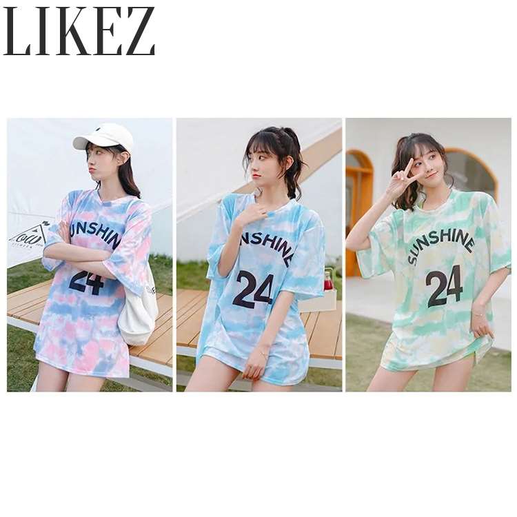 フィットネス水着・トップスセット レディース 夏 グリーン/ブルー/ピンク S/M/L/2L i2x42