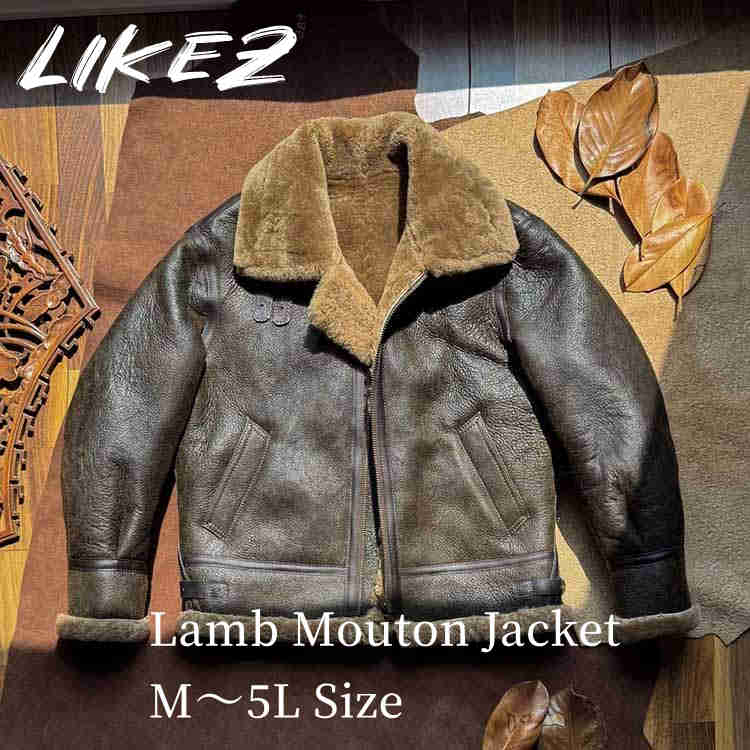楽天市場】ラムレザー ジャケット（カラーカーキグリーン）（メンズ