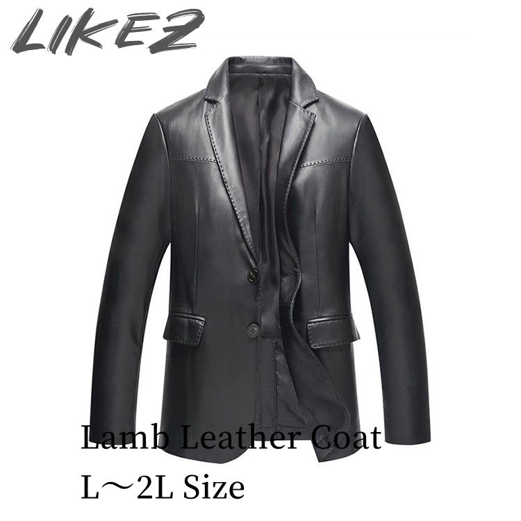 2025秋冬新作ラムレザー羊革ジャ...