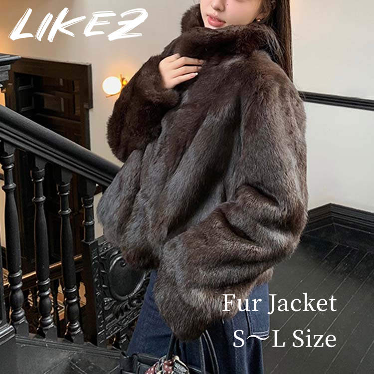 楽天市場】ラビットファーコートの通販