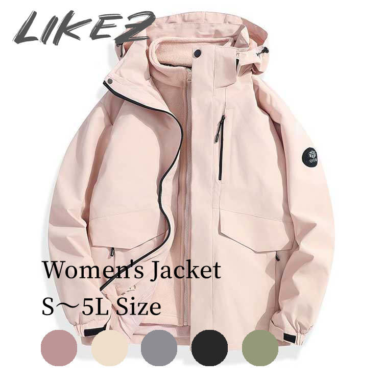 マウンテンパーカー2WAYジャケッ...