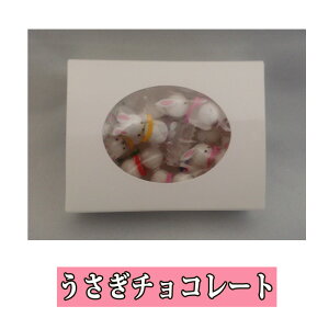 【普通郵便送料無料】かわいいうさぎチョコレート80g 兎 うさぎチョコ ホワイトデー ギフト お返し におすすめ バレンタイン チョコ おもしろ【楽ギフ_包装】