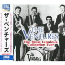 【正規品】ベンチャーズ CD VENTURES ザ ベンチャーズ スーパーベスト 3枚組 全66曲 3ULT-102 ベストアルバム ウォーク ドント ラン ダイヤモンド ヘッド 朝日のあたる家 10番街の殺人 名曲 神曲 海外 音楽 歌 バラード オーケストラ ギター ピアノ メール便送料無料