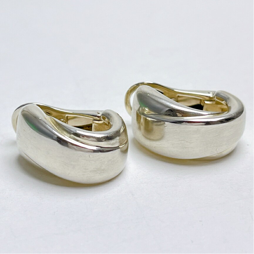 【中古】 エルメス リボン ヴィンテージ イヤリング 925 スターリング シルバーのサムネイル