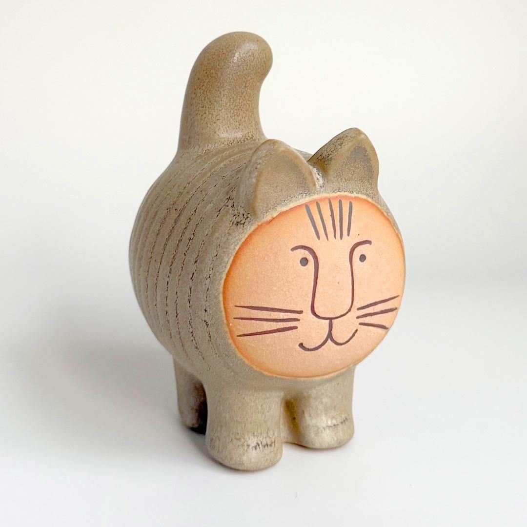 Rakuten - オブジェ Lisa Larson DIECI CAT ディエチ キャット／グレー リサ・ラーソン 猫 Gustavsberg 置物 北欧雑貨 スウェーデン