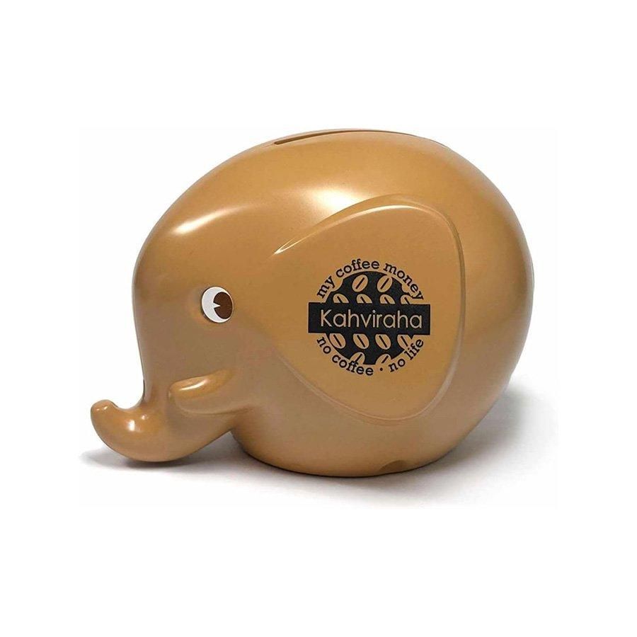 乐天商城 - エレファントバンクS 2024年限定カフェラッテ ブラック Kahviraha 貯金箱 fantti ファンティ Elephant Money box PLASTEP プラステップ Palaset 北欧雑貨 フィンランド