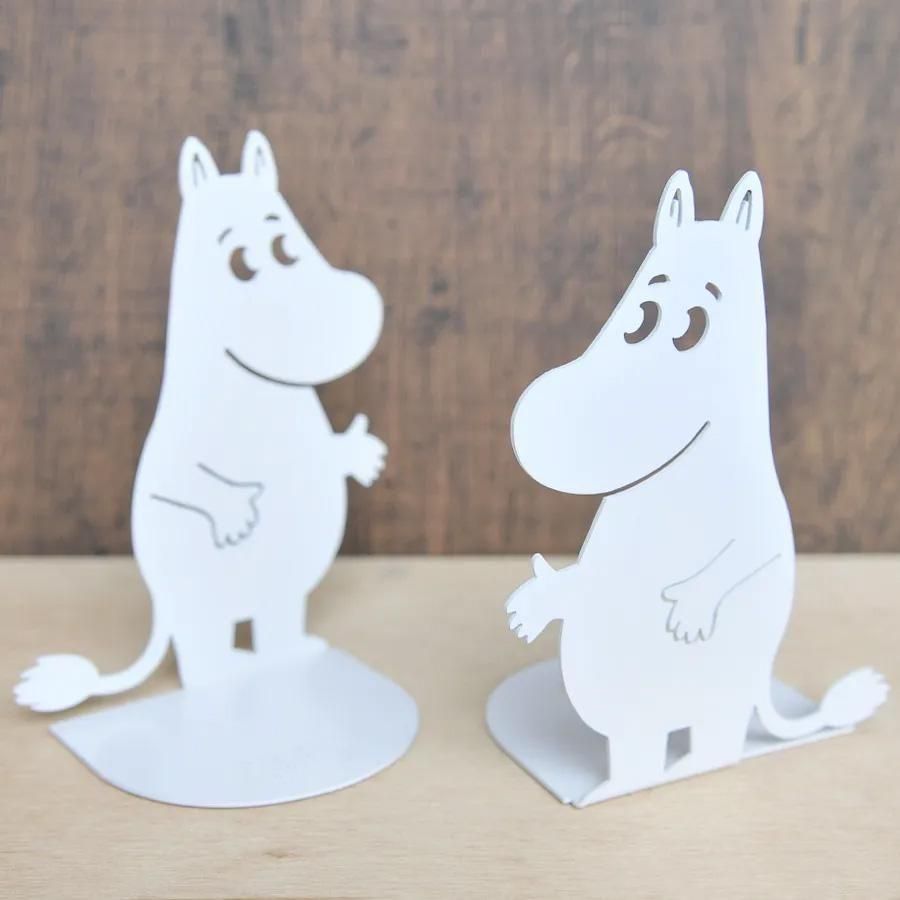 乐天商城 - ブックエンド2個セット ムーミン Pluto プルート MOOMIN 北欧雑貨 スウェーデン