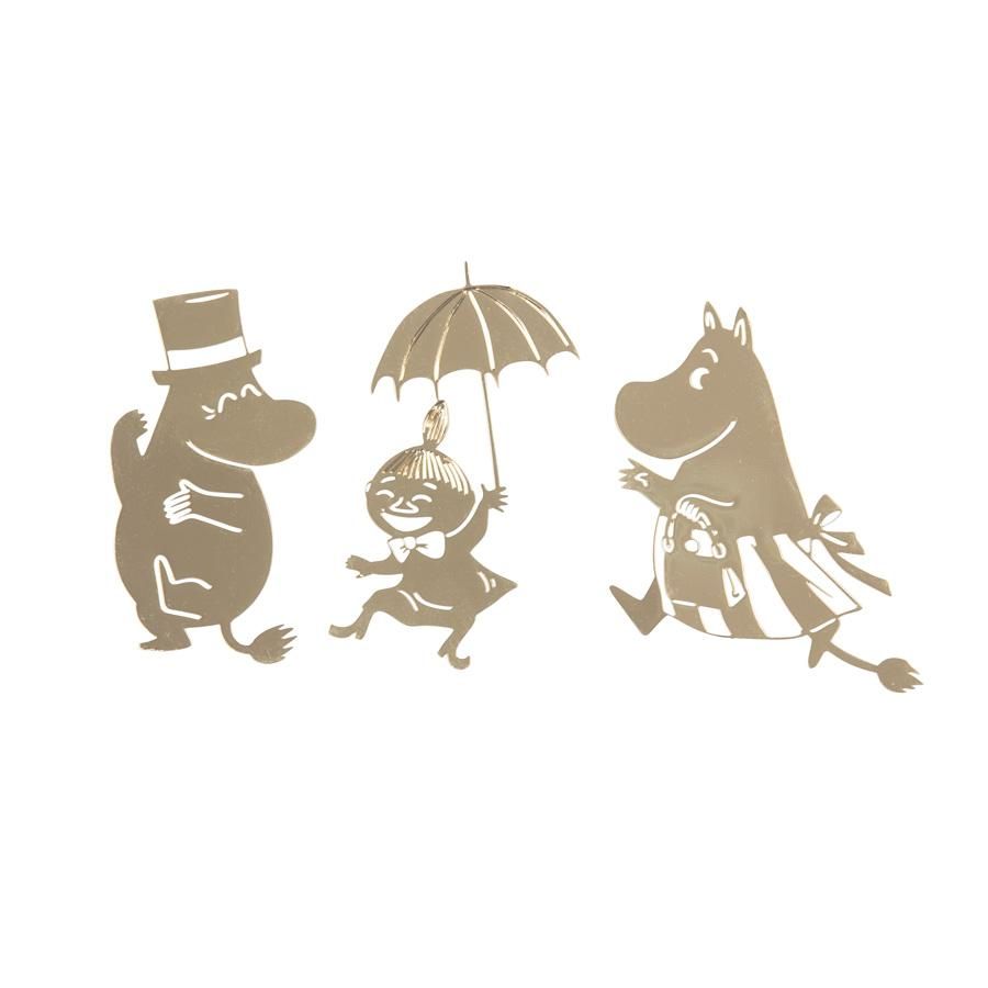 乐天商城 - マグネット3個セット ムーミンママ、パパ、リトルミイ Pluto プルート ムーミン MOOMIN 北欧雑貨 スウェーデン ネコポス配送