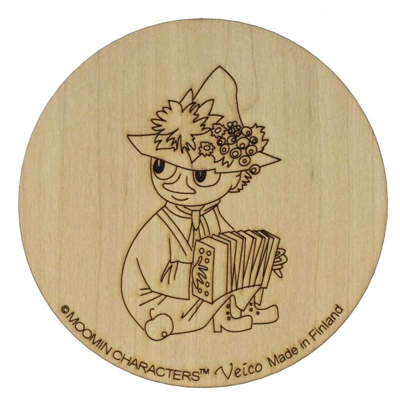乐天商城 - コースター スナフキン MOOMIN ムーミン Veico ヴェイコ 北欧雑貨 フィンランド ネコポス配送