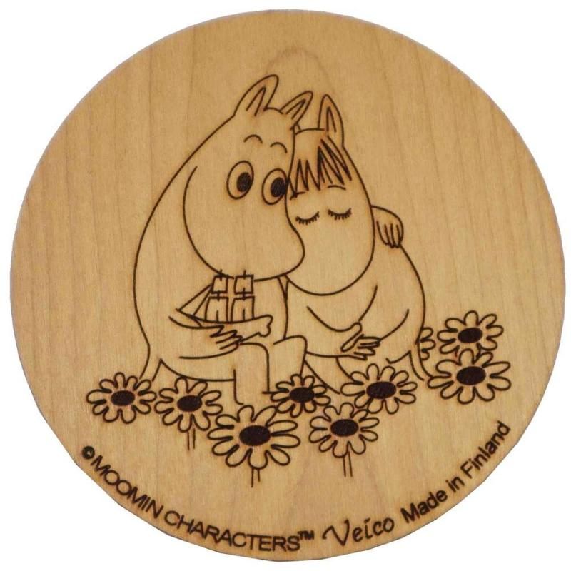 Rakuten - コースター ムーミンとフローレン MOOMIN ムーミン Veico ヴェイコ 北欧雑貨 フィンランド ネコポス配送