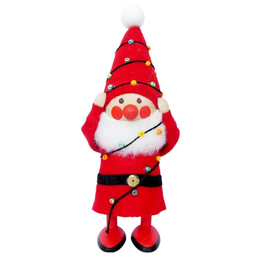Rakuten - 電飾にからまるサンタ レッド Silent night NORDIKA nisse ノルディカ ニッセ 北欧雑貨 スウェーデン