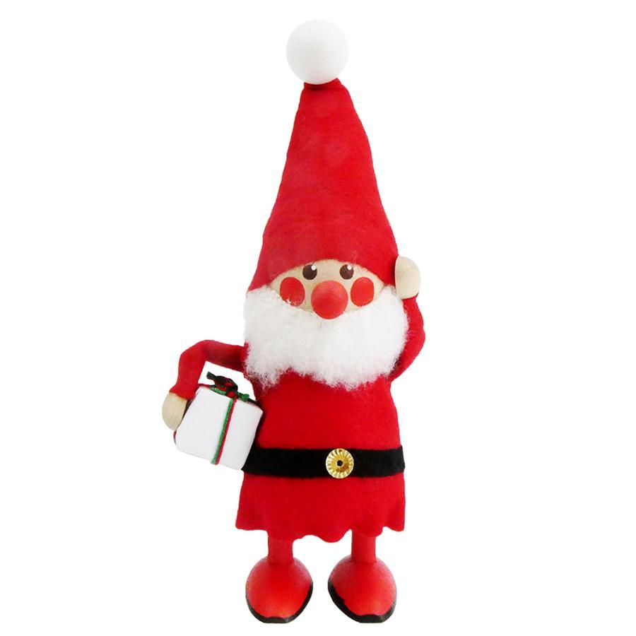 Rakuten - プレゼントを持ったサンタ レッド Silent night NORDIKA nisse ノルディカ ニッセ 北欧雑貨 スウェーデン