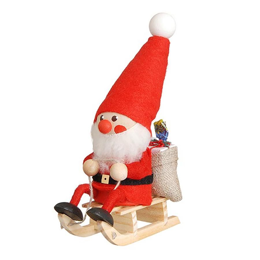 そりに乗ったサンタ レッド Silent night NORDIKA nisse ノルディカ ニッセ 北欧雑貨 スウェーデン