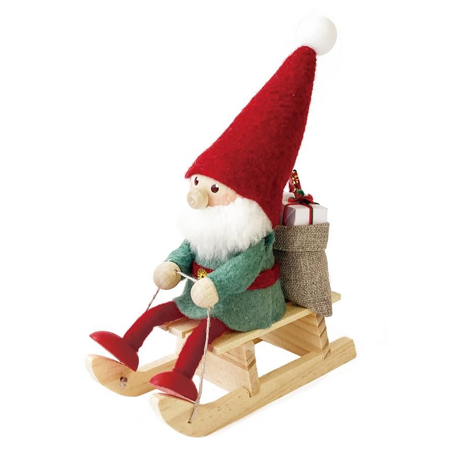 Rakuten - そりに乗ったサンタ Joy to the worldNORDIKA nisse ノルディカ ニッセ 北欧雑貨 スウェーデン