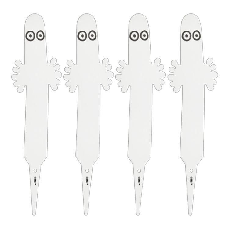 乐天商城 - プラントマーカー ニョロニョロ 4個 植物用ラベル ムーミン Moomin Muurla ムールラ 北欧雑貨 フィンランド ネコポス配送