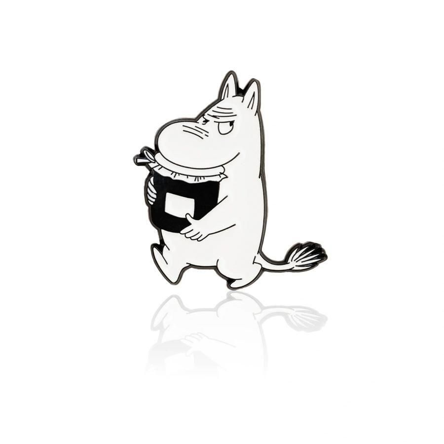 乐天商城 - ピンバッジ ジャム瓶を運ぶムーミン PINBOX Moomin 北欧雑貨 フィンランド ネコポス配送