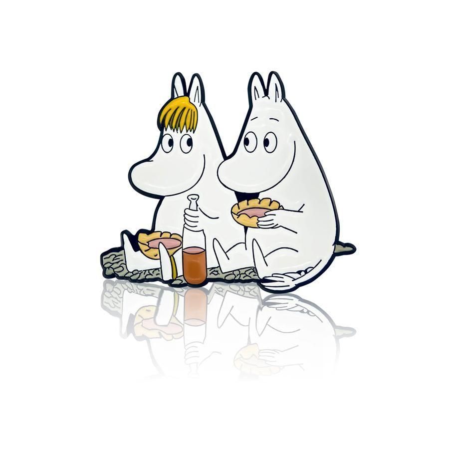 乐天商城 - ピンバッジ ムーミンとスノークのおじょうさん PINBOX Moomin 北欧雑貨 フィンランド ネコポス配送