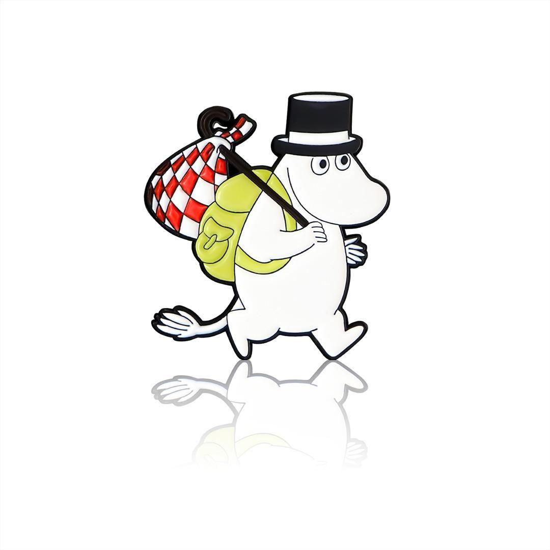 乐天商城 - ピンバッジ ムーミンパパ PINBOX Moomin ムーミン 北欧雑貨 フィンランド ネコポス配送