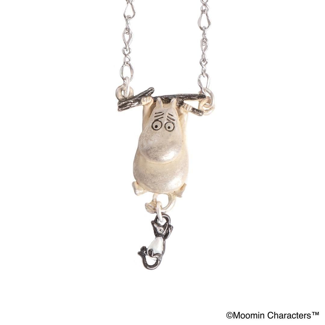 ムーミンとソフスのゆらゆらネックレス ムーミン Moomin Palnart Poc パルナートポック 北欧雑貨 フィンランド ネコポス配送