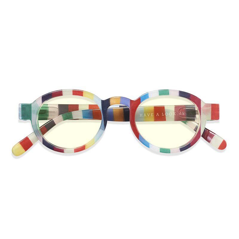 乐天商城 - 老眼鏡 ブルーライトカット付きリーディンググラス CIRCLE TWIST CANDY HAVE A LOOK ハヴアルック 北欧雑貨 デンマーク