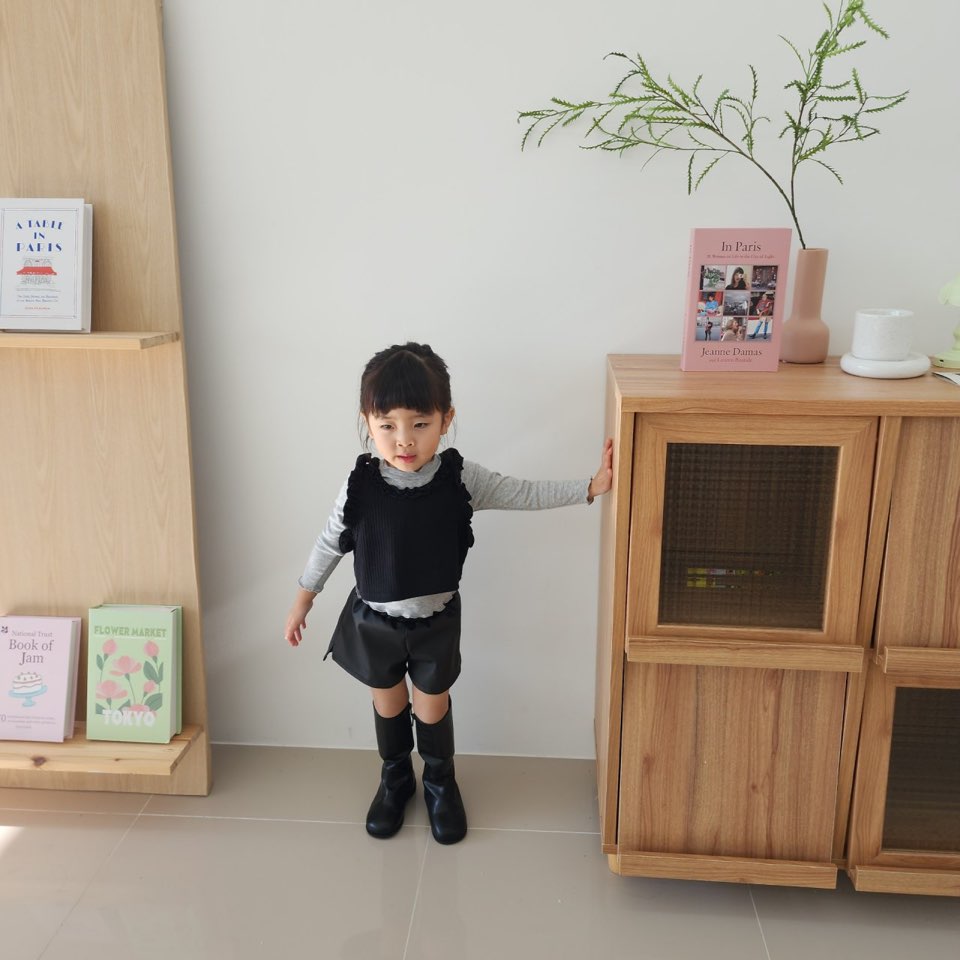 SALE!!【残りわずか】ソボロレザーパンツ color パンツ こども キッズ ベビー 子供...