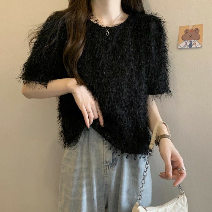 【送料無料】2023 AW 新作 3color シャギー プルオーバー