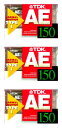TDK オーディオカセットテープ 150分 3本 AE-150X3F