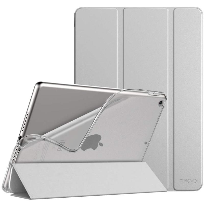 TiMOVO 保護ケース iPad 10.2用 三つ折りスタンドケース TPUバック
