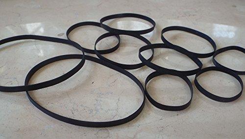 18本+ 作業用ピンセット付 4mm幅 ゴムベルト カセットデッキ 修理 交換 用 折径 60mm ～ 120mm オーディオ 機器