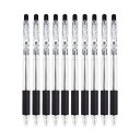 Sunnote Flexoffice ボールペン アソート太字 (0.7mm) 10本パック (ブラック)