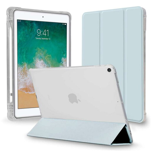 MS factory iPad ケース Apple Pencil ペンシル 収納 衝撃吸収 軽量 薄型 半透明 ソフトTPU スマートカバーオートスリープ iPad 第11/10/9/8/7/6/5世代 全9色 MS factory iPad ケース Apple Pencil ペンシル 収納 衝撃吸収 軽量 薄型 半透明 ソフトTPU スマートカバーオートスリープ iPad 第11/10/9/8/7/6/5世代 全9色