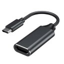 タイプc HDMI 変換ケーブル Type-C HDMI usb 変換アダプタ iPhone15/16対応 【Youtube・Tiktok・PrimeVideo等投影可能】 4Kビデオ ディスプレイ ブラック