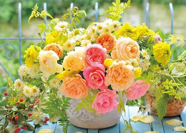 500-276 シャーベットイエロー 500ピース(53×38cm) ジグソーパズル 日本製 アップルワン(APPLEONE)