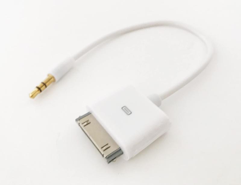 Access 30ピン 3.5mm USB Dockケーブル iP73BK-A1P