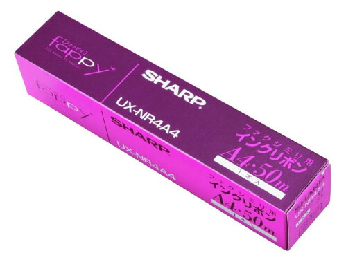 シャープ 普通紙FAX インク UXNR4A4 シャープ 普通紙FAX インク UXNR4A4