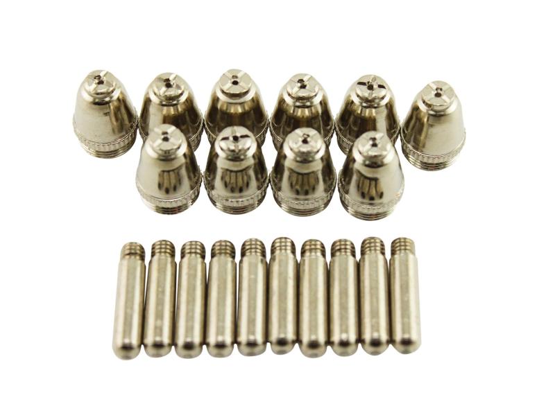 Olive-G プラズマ切断機 CUT60 先端消耗品 チップ ノズル カップ 10個セット