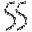 siawadeky バラ 造花 黒ローズ 9本セット 一輪 花束 黒薔薇 アートフラワー 造花ブーケ 花飾り 暗黒 ゴシック ハロウィン パーティー飾り 撮影 写真背景 ホームデコレーション(3)