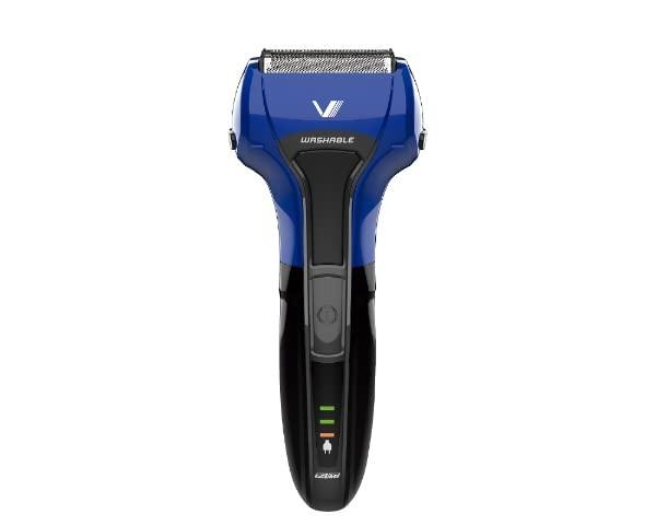泉精器 IZF-V551-A(ブルー) ソリッドシリーズ 往復式シェーバー 4枚刃