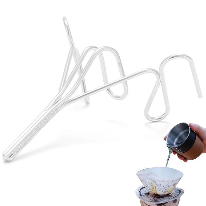 コーヒードリップ注ぎ口 ヤカン 注ぎ口 アタッチメントステンレス製 超軽量 コーヒースライド用ドリッ..