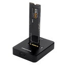 【スモールラボ】M.2 SSD 外付けスタンド SATA 対応 NVMe 対応 2230/2242/2260/2280サイズ対応 USB Type-Cに対応 USB 3.1 Gen2 最大10Gbps 変換アダプター