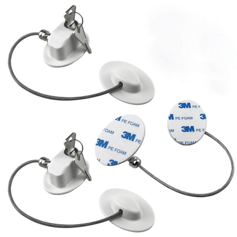 防犯 窓ストッパー 3セット 窓ロック ドアロック 子供安全 ベビーガード セキュリティ 工具不要 (3個セット)