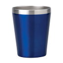 小倉陶器 真空断熱 ステンレスタンブラー 360ml 保温 保冷 二重構造 コンビニコーヒーカップ マグ (ブルー) 約φ8.5×h10.7cm/約360ml