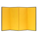 ミニ金屏風 4曲 175×300mm 屏風 CCM-2-005 紙製 飾り物を鮮やかに演出 絹目模様の紙が貼り 上品な光沢のある金色