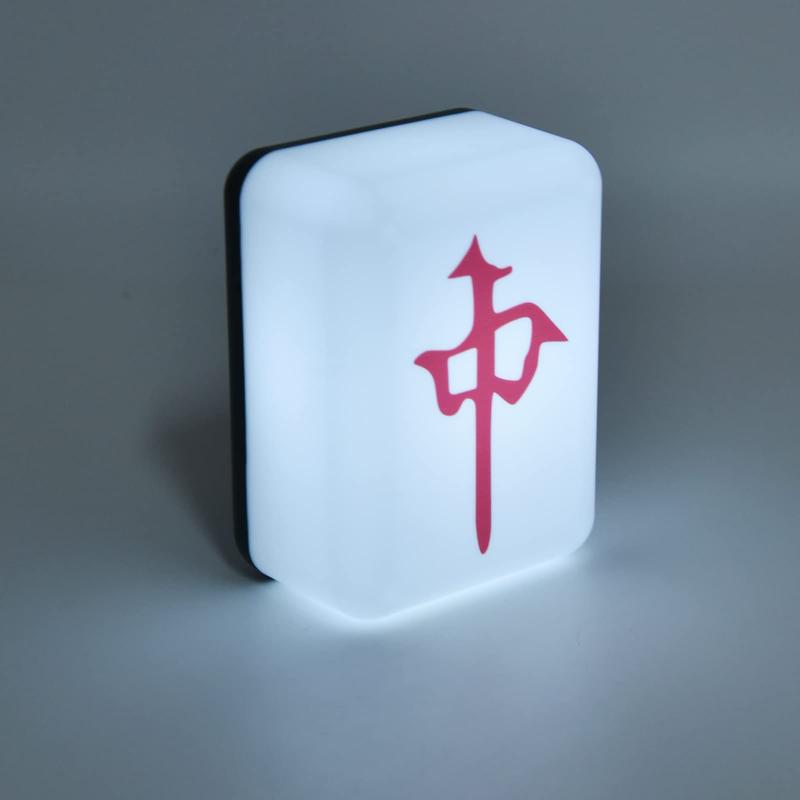 麻雀 LEDナイトライト ナイトランプ 麻雀ナイトライト USB 充電式 麻雀牌 マージャン 發 中 おもしろ ..