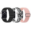 Huamanlou コンパチブル Apple Watch バンド 38mm 40mm 41mm 42mm 44mm 45mm アップルウォッチ バンド ナイロン...